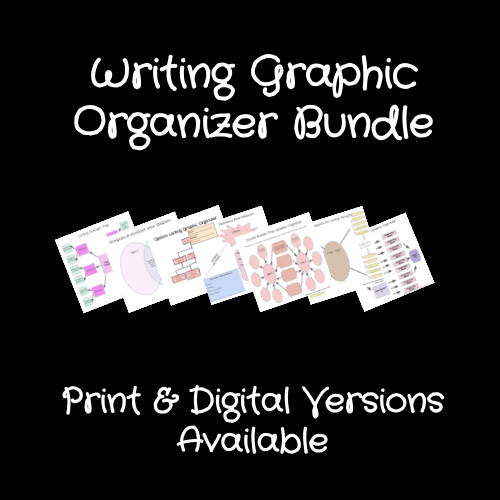 Writing Graphic Organizer Bundle