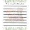 Note-Taking-Sheets-Forest-Animals-Their-Habitats