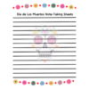 Note-Taking-Sheets-NO-PREP-Teaching-Resources-Dia-de-Los-Muertos-Day-of-the-Dead-