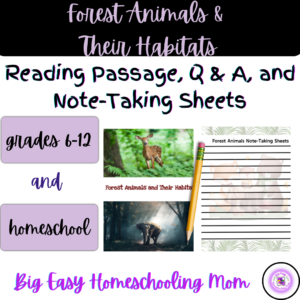 Thumbnail Cover Forest Animals & Their Habitats