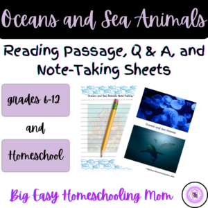 Thumbnail Cover - Oceans and Sea Animals.