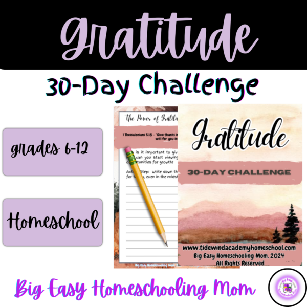 Gratitude 30-Day Challenge