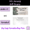 Thumbnail Cover - 2025 January ELA Bell Ringers