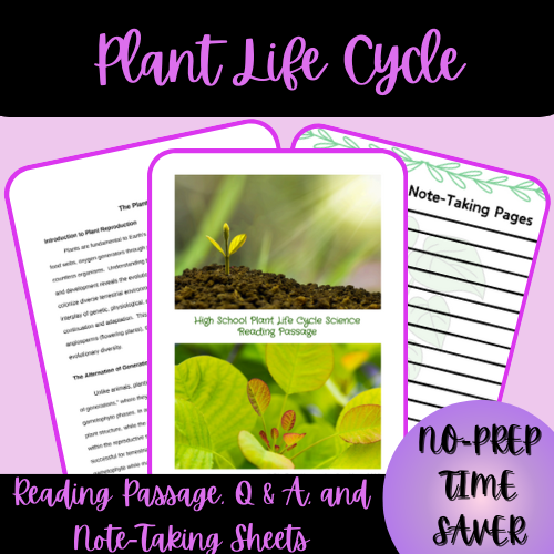 1-Thumbnail-Cover-High-School-Plant-Life-Cycle-Reading-Passage.