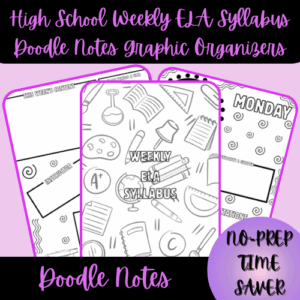 1 - Thumbnail Cover - Weekly ELA Syllabus Doodle Notes.png