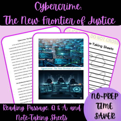 1-Thumbnail-Cover-Cybercrime-The-New-Frontier-of-Justice-Reading-Passage-Q-A-and-Note-Taking-Sheets.png
